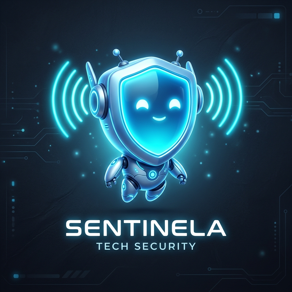 Mascote do Sentinela em postura de escuta atenta e acolhedora